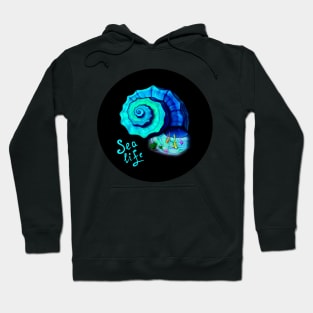 Fish Shell Art 5 Hoodie